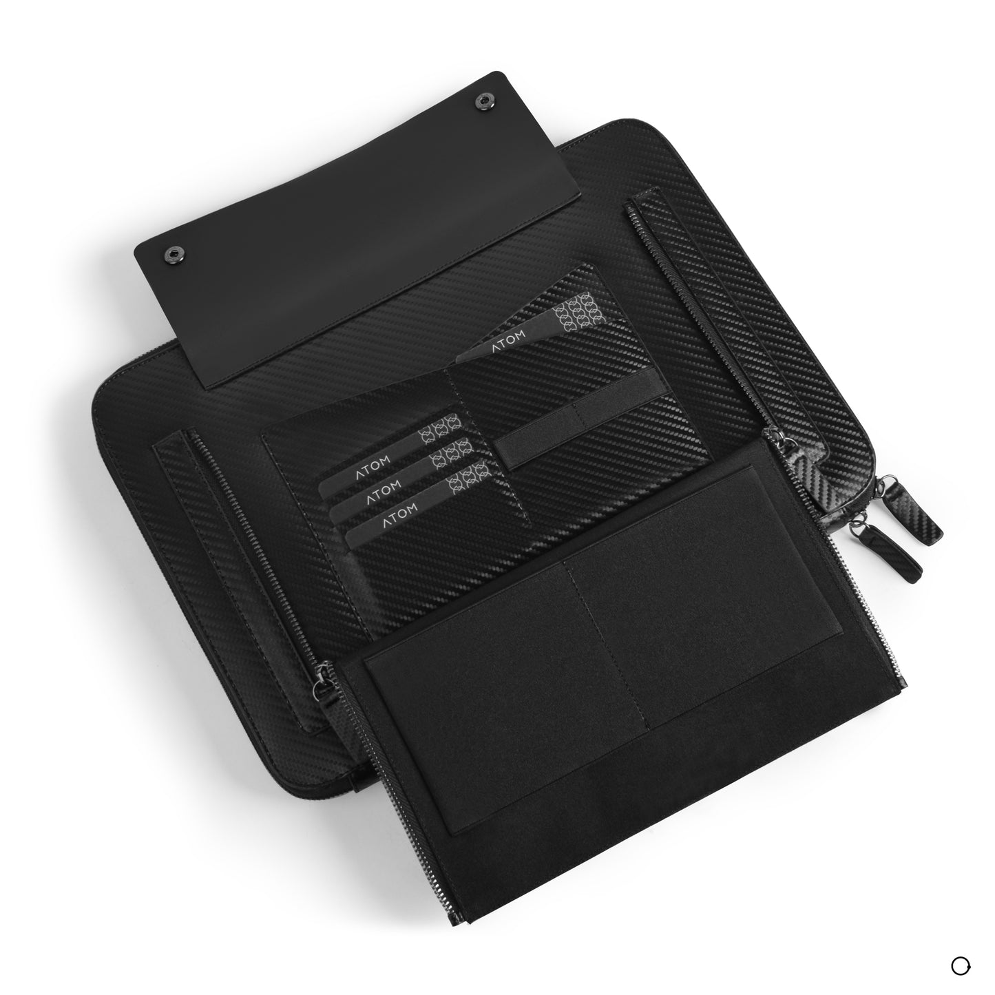 Trio Carbon Fiber Laptop Sleeve