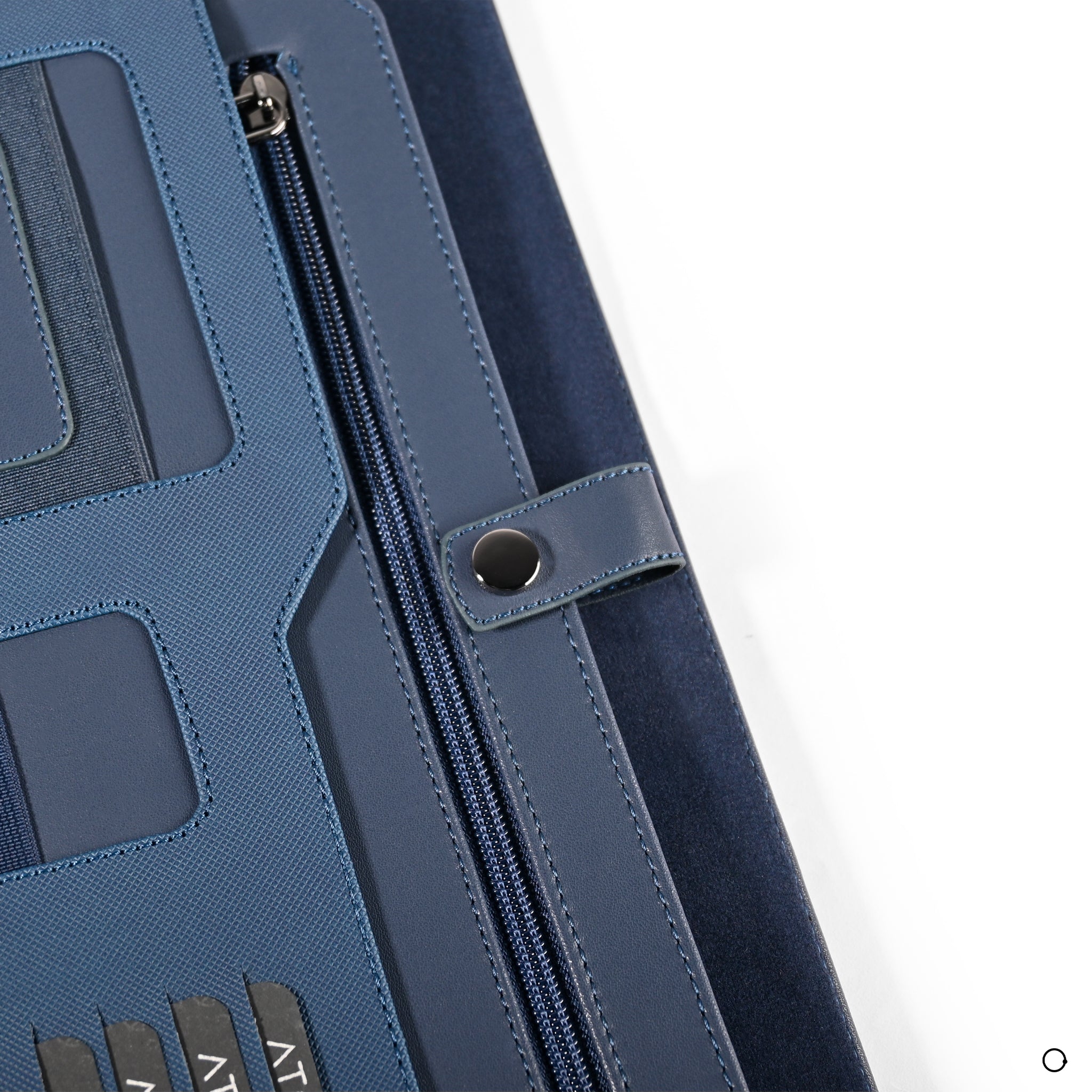 Navy slim laptop sleeve