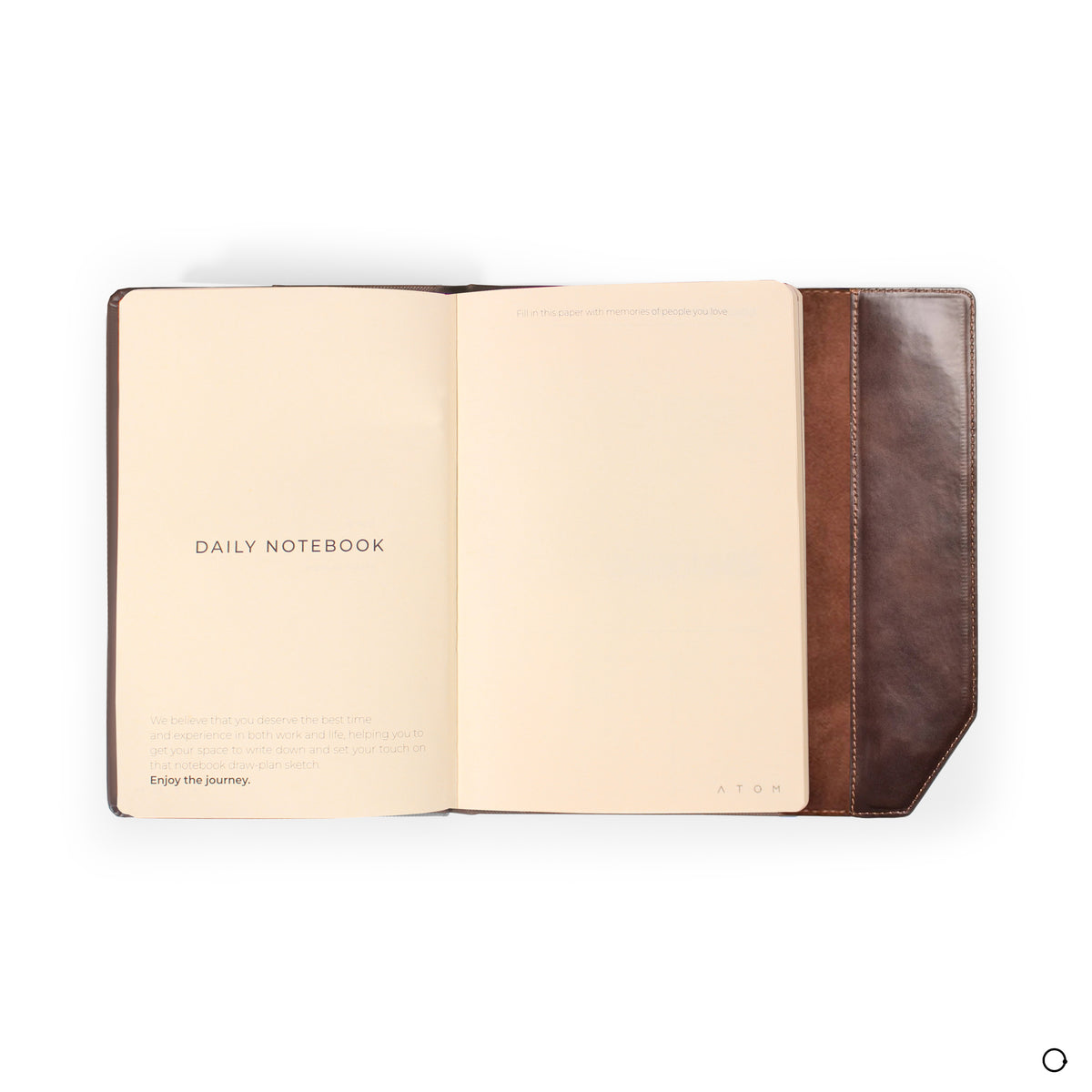 Brown pro notebook