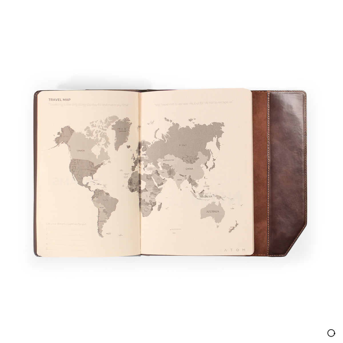 Brown pro notebook