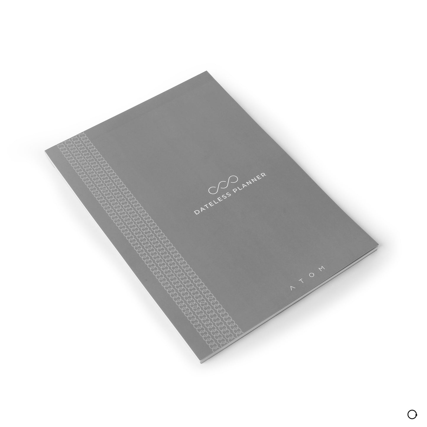 Grey Dateless Planner