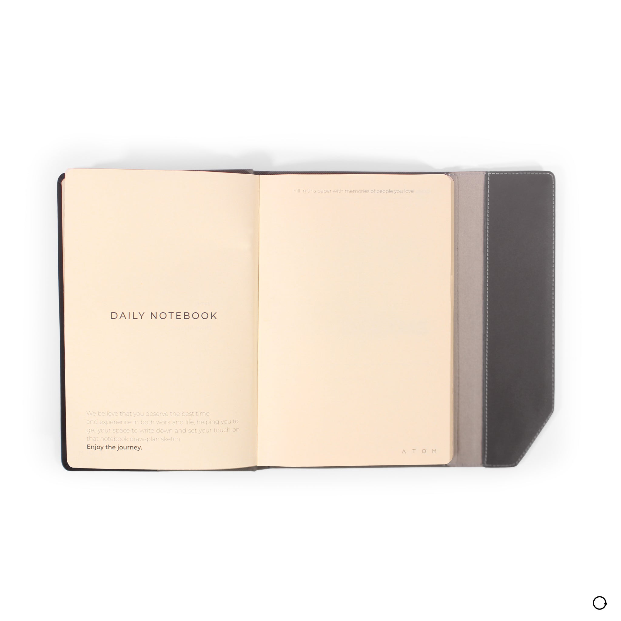 Grey pro notebook