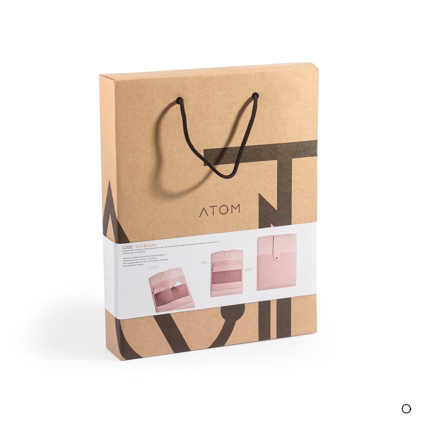 Blushy Empower Laptop Sleeve