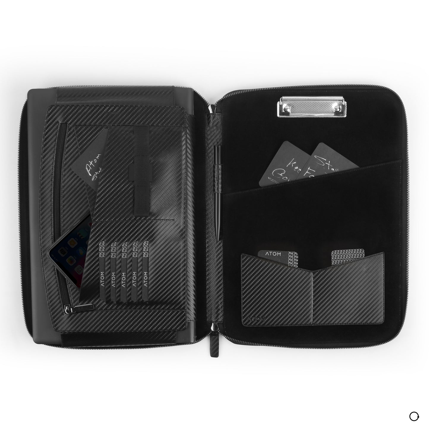 Trio Carbon Fiber Laptop Sleeve