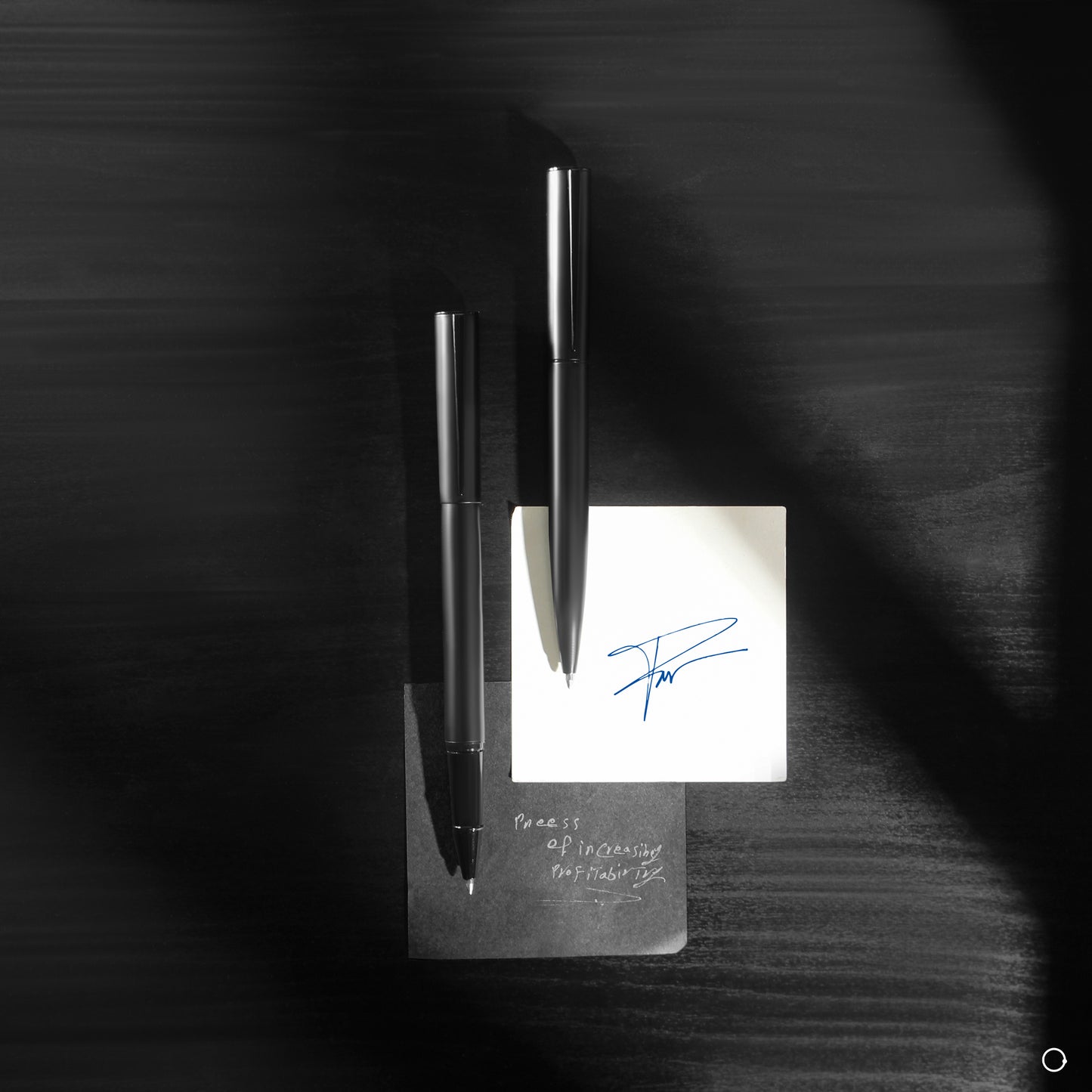 TRIO ACE Pen Set (Silver Ink)