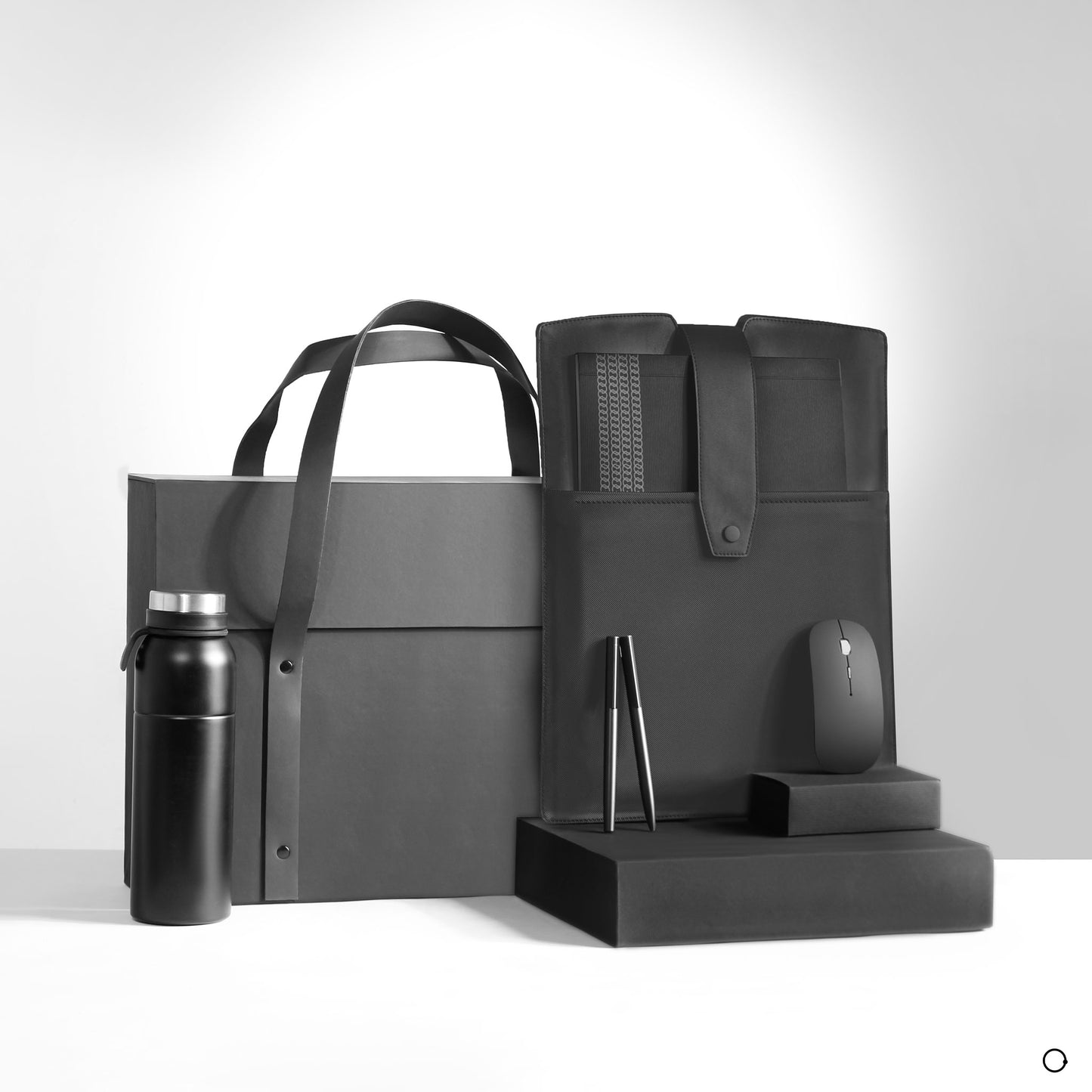 Black Office Work Tools Kit