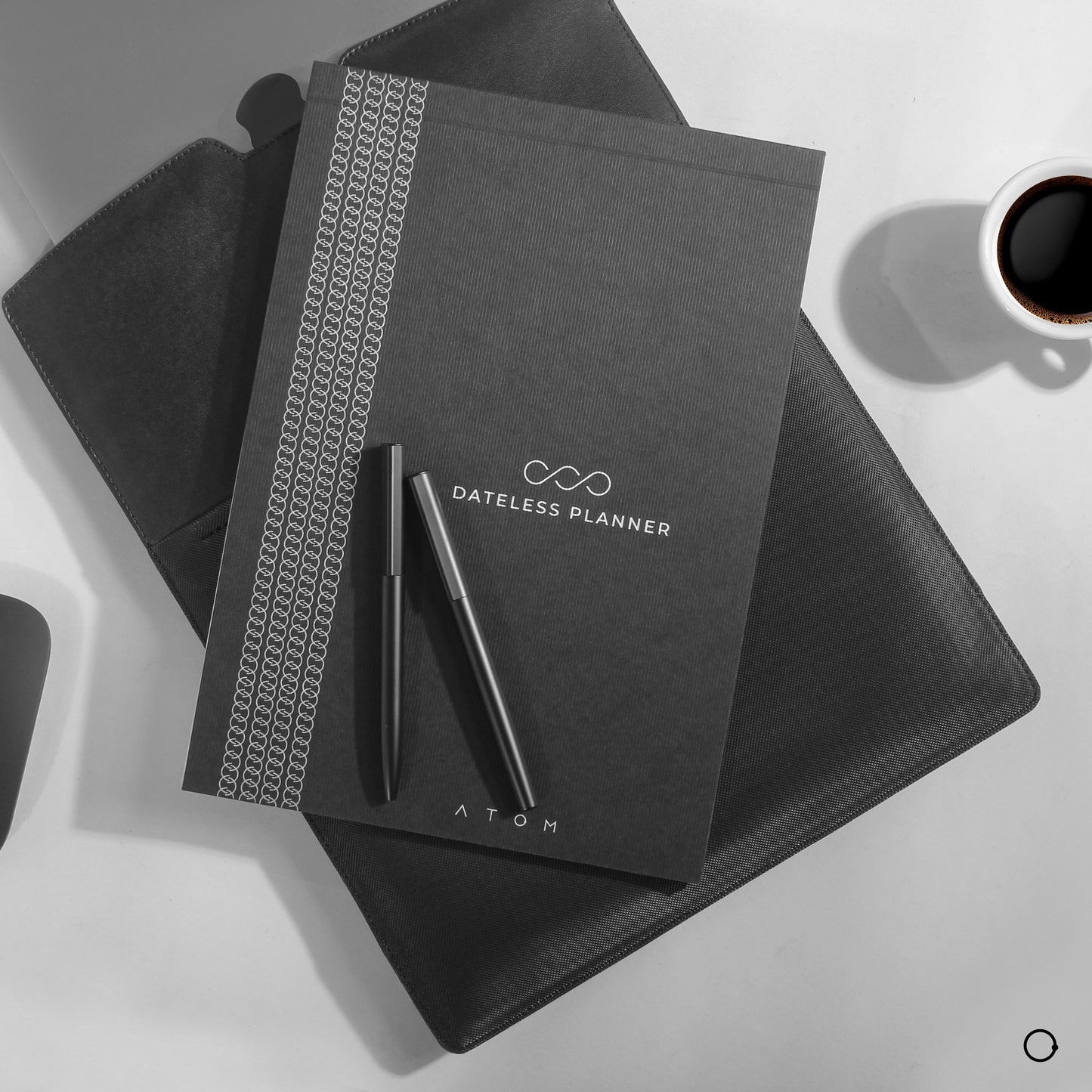 Black Office Work Tools Kit