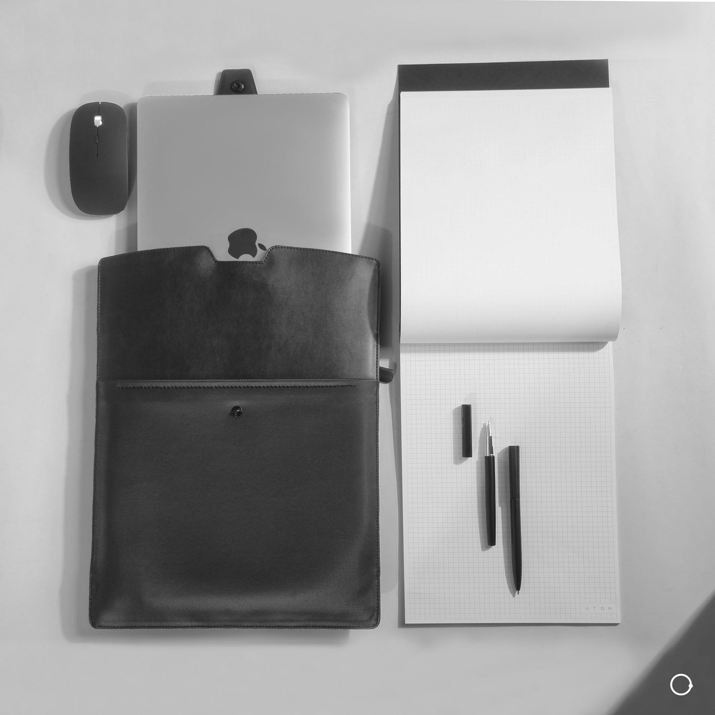 Black Office Work Tools Kit