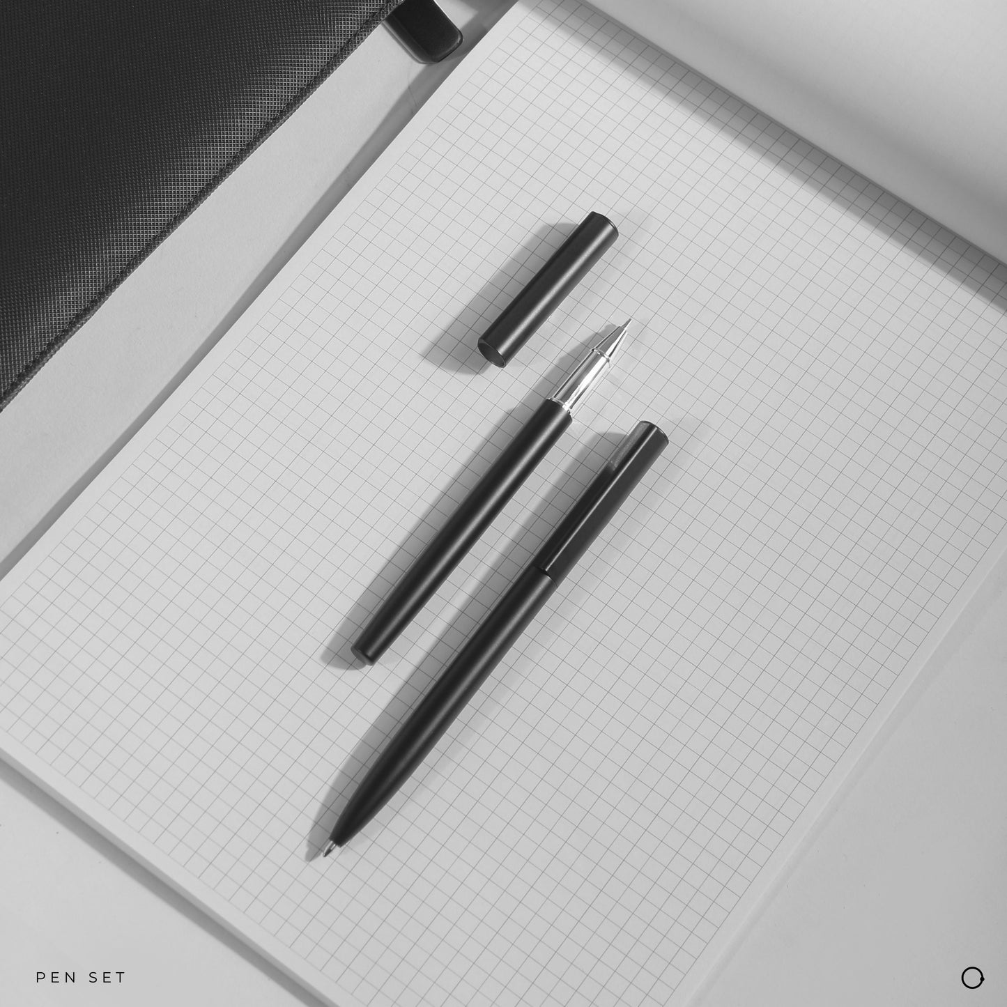 Black Office Work Tools Kit