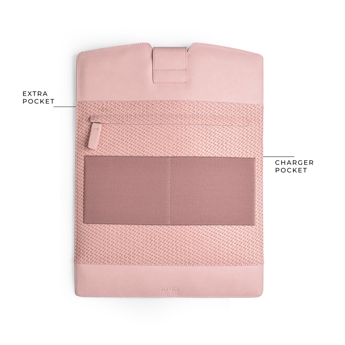 Laptop sleeve with extra pockets