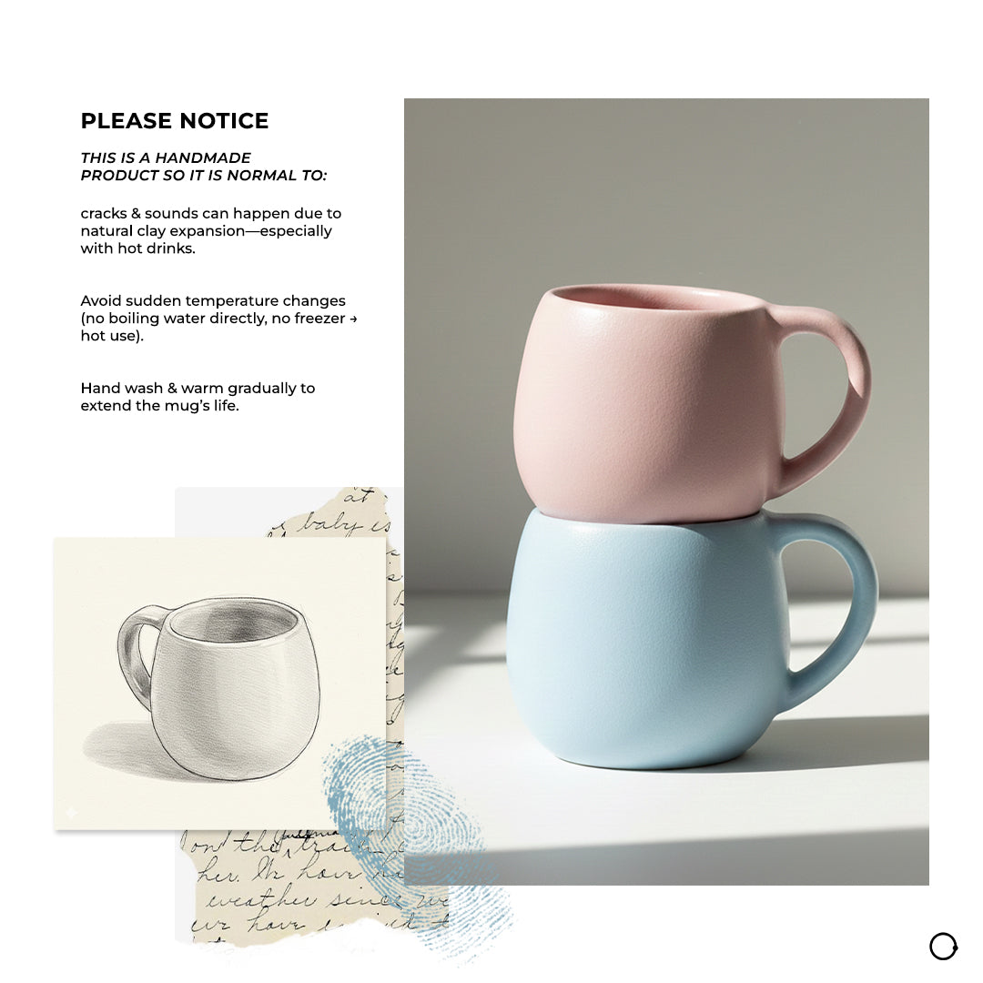 Sky handmade mug