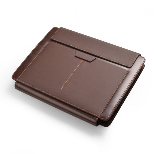 Brown slim laptop sleeve