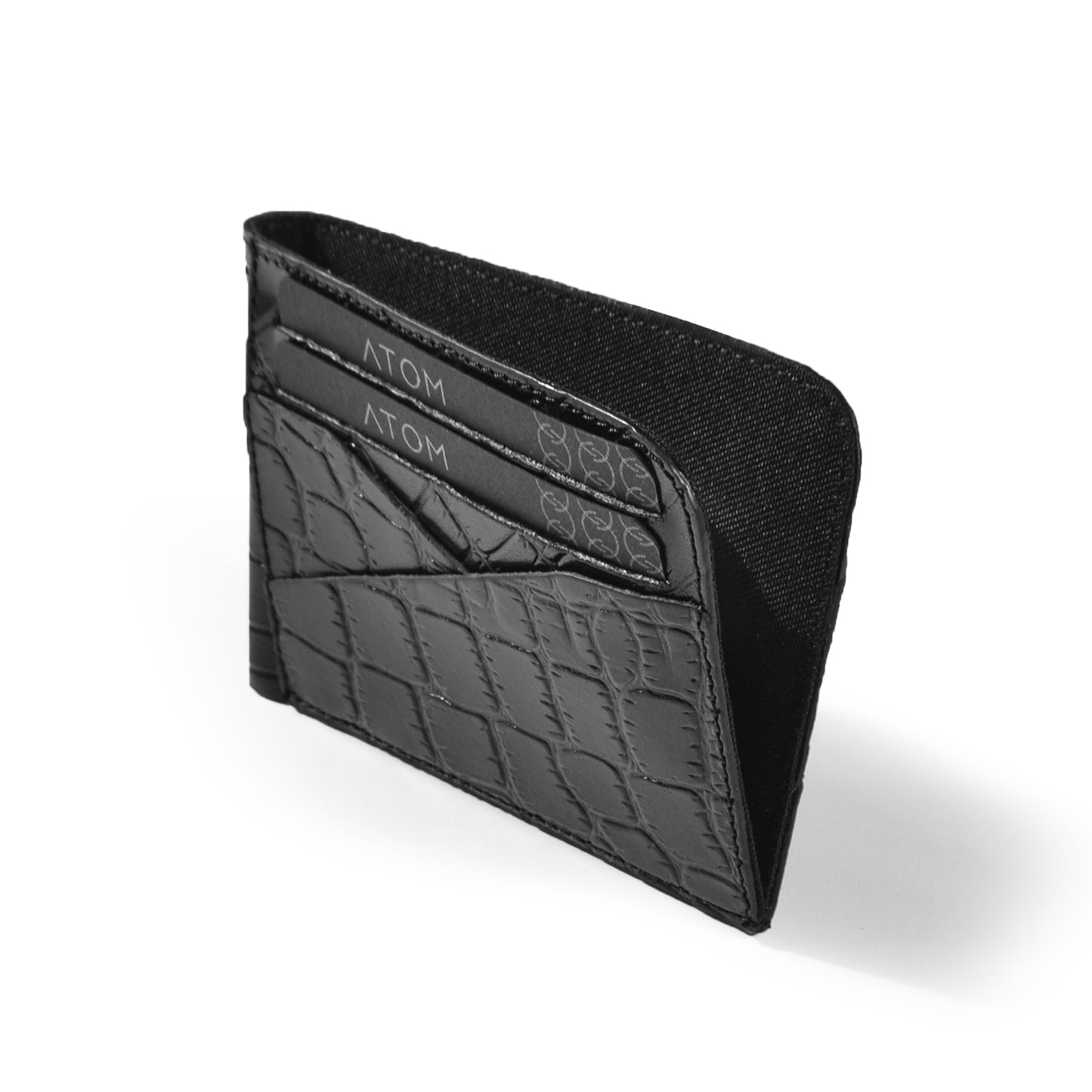 black card holder