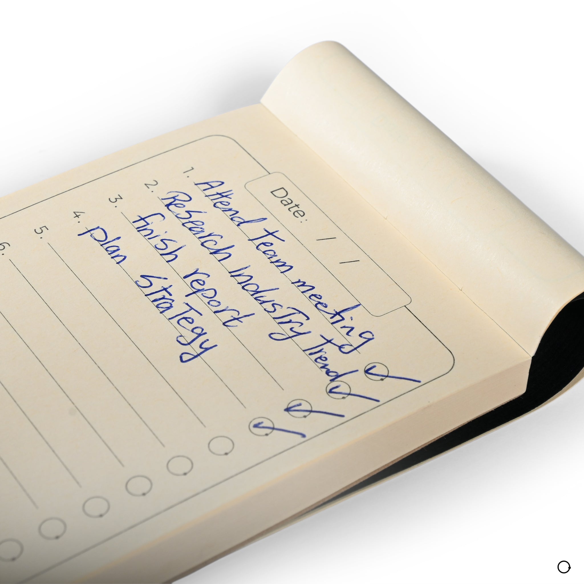 Black To-Do lists per page 