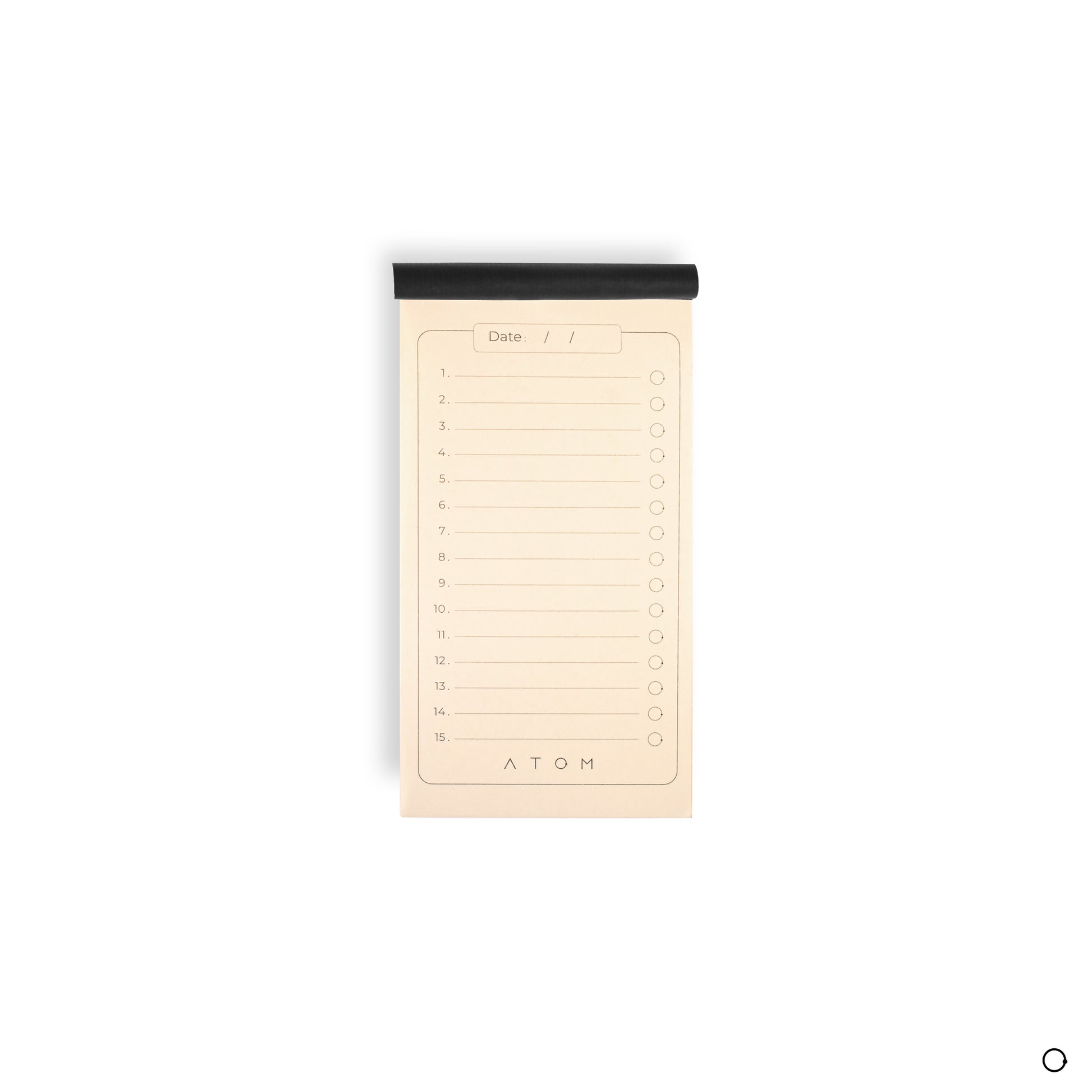 Black To Do List from atom 