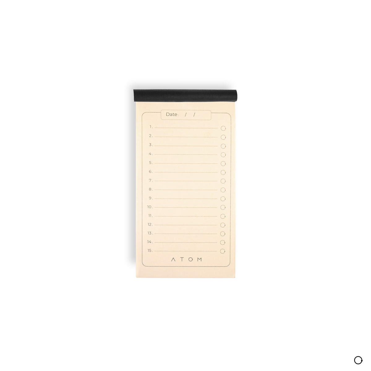 Black To Do List from atom 
