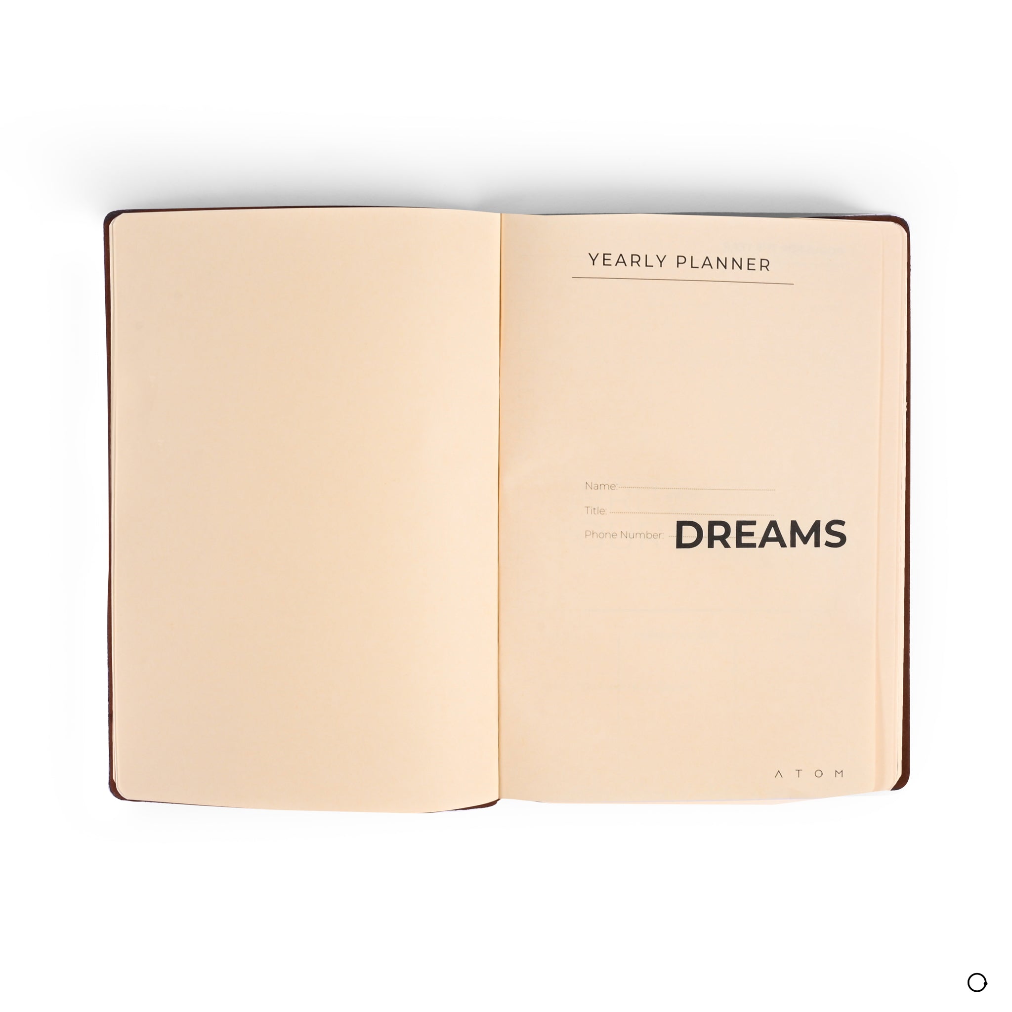 Trio Brown Planner