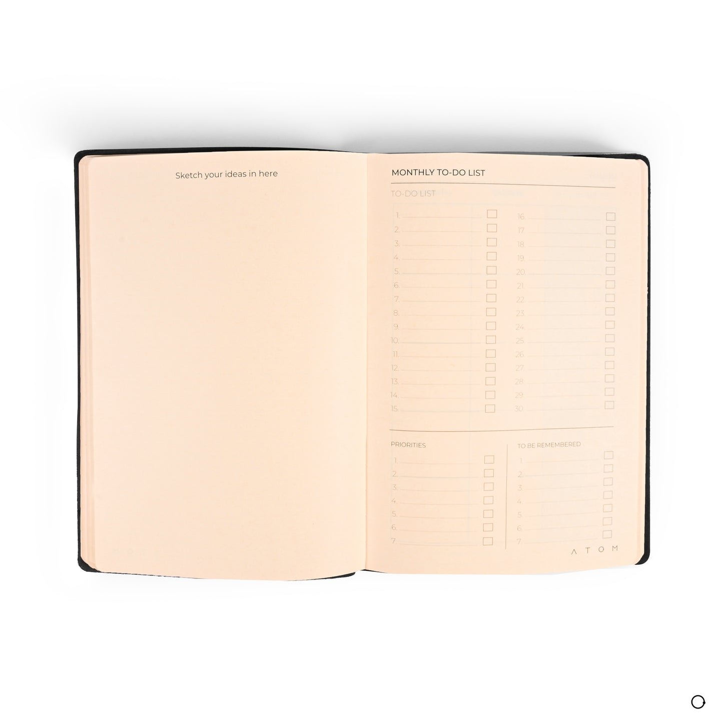 Trio Caramel Planner