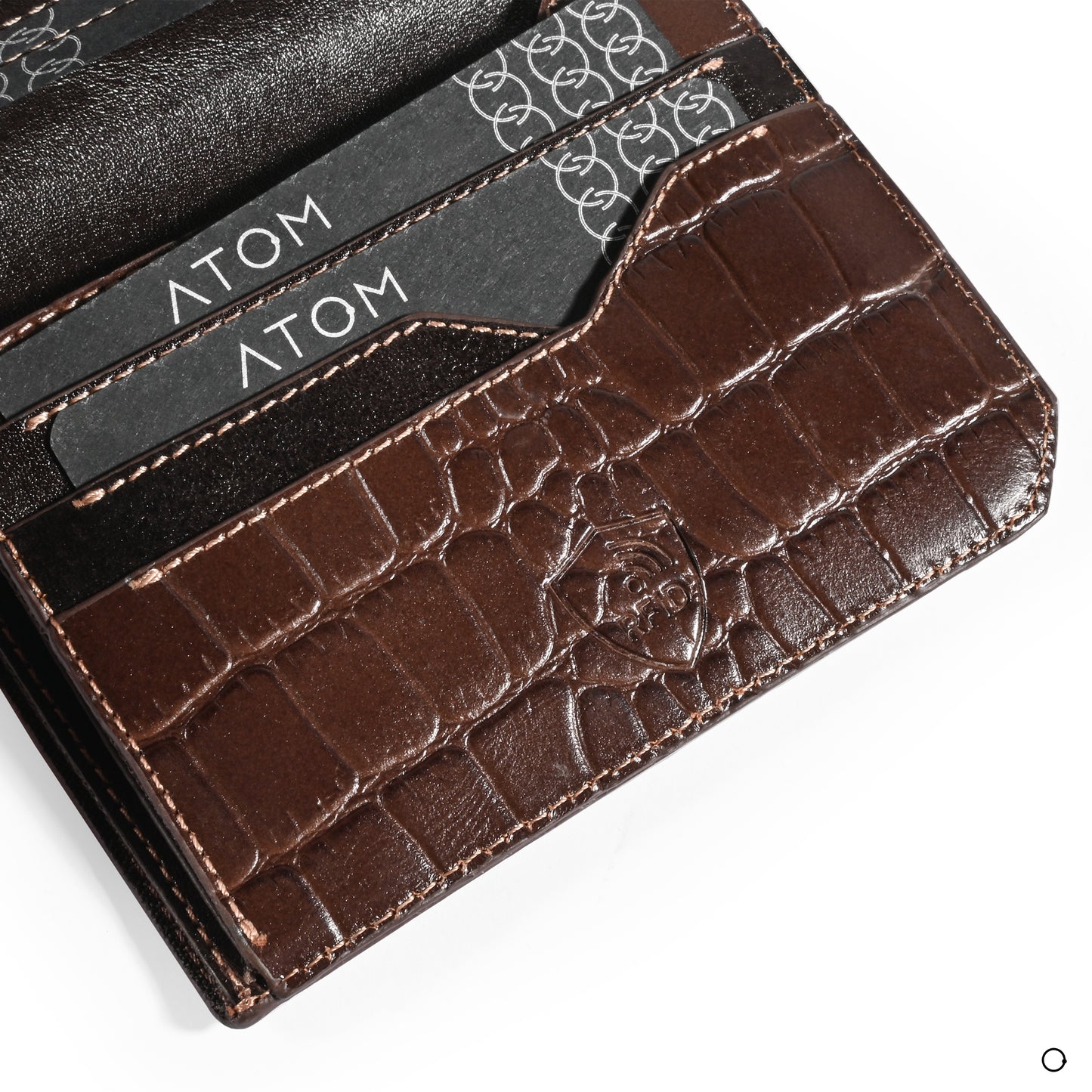 Businessmen Secured Brown Wallet