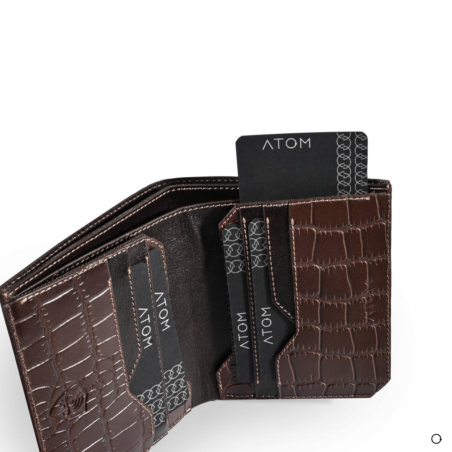 Businessmen Secured Brown Wallet