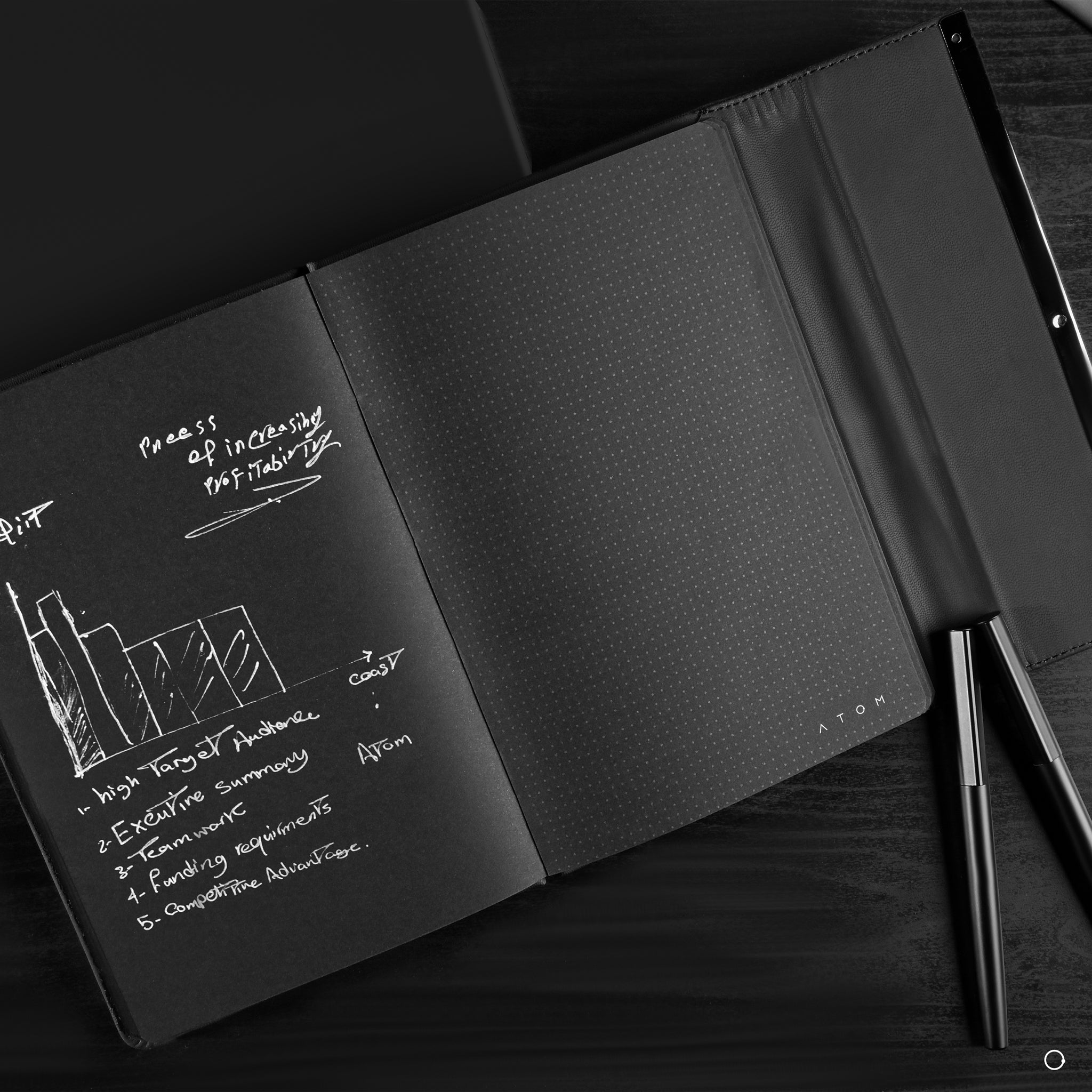 Smart Office In Glold and Black