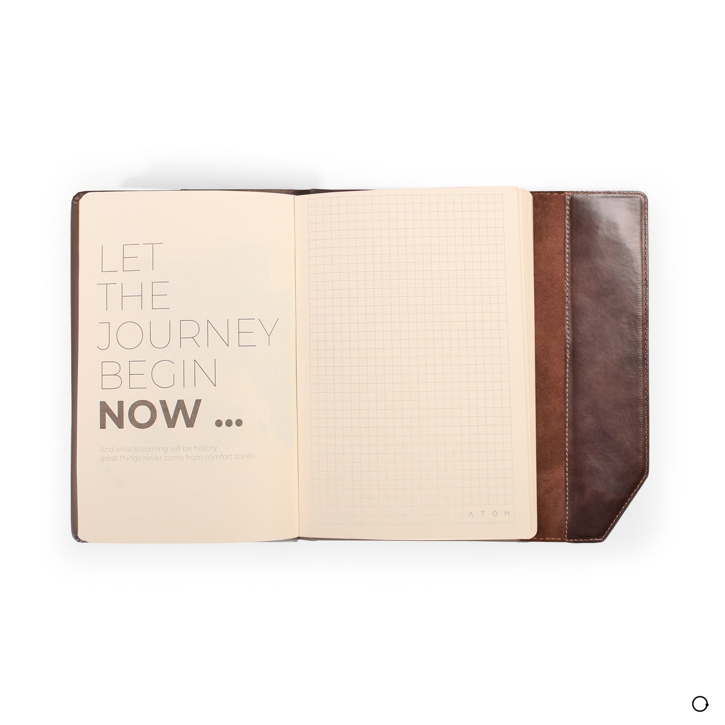 Brown pro notebook