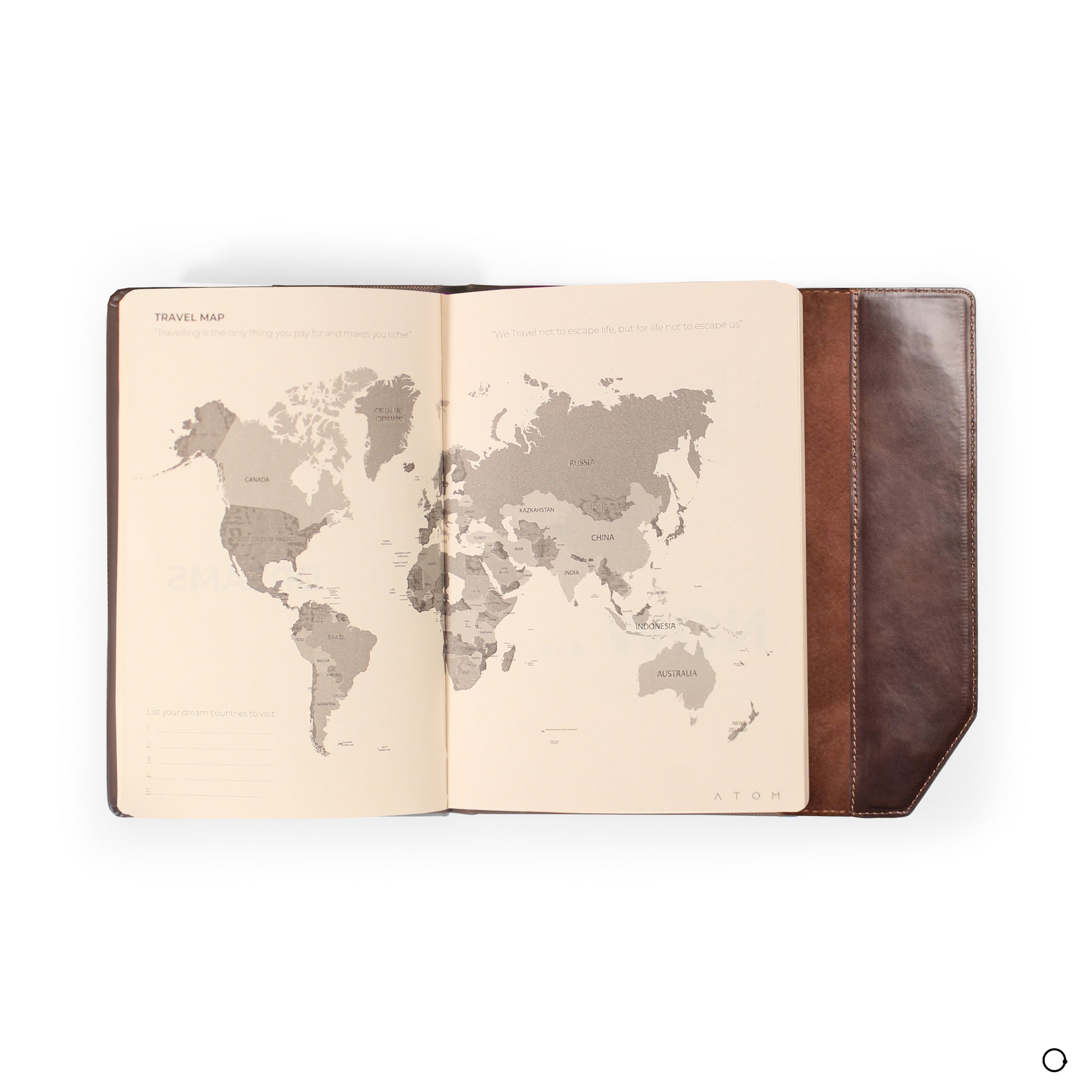 Brown pro notebook