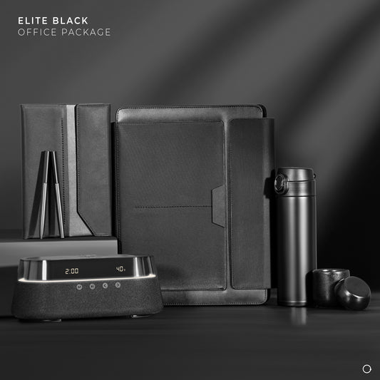 Elite black office package