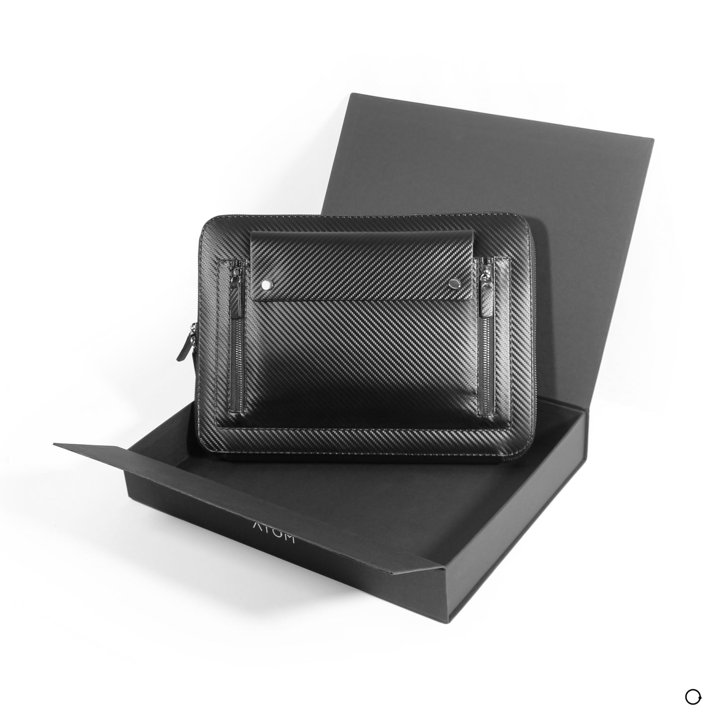 Trio Carbon Fiber Laptop Sleeve