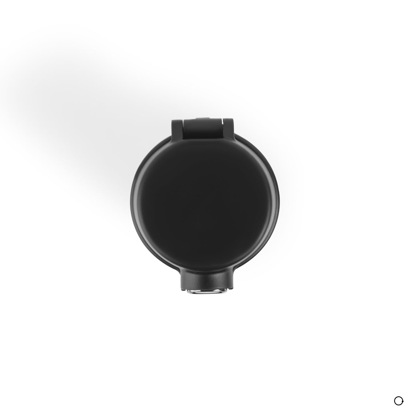 Black thermal mug