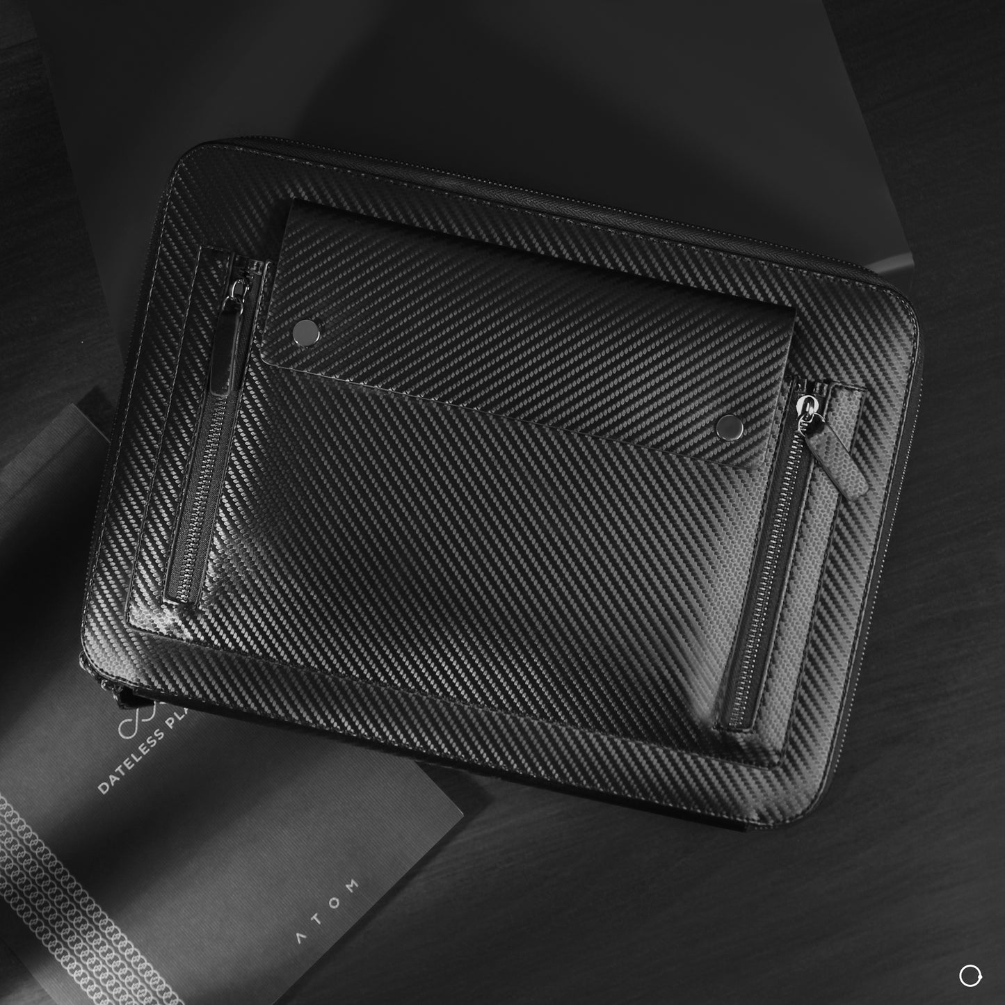 Trio Carbon Fiber Laptop Sleeve
