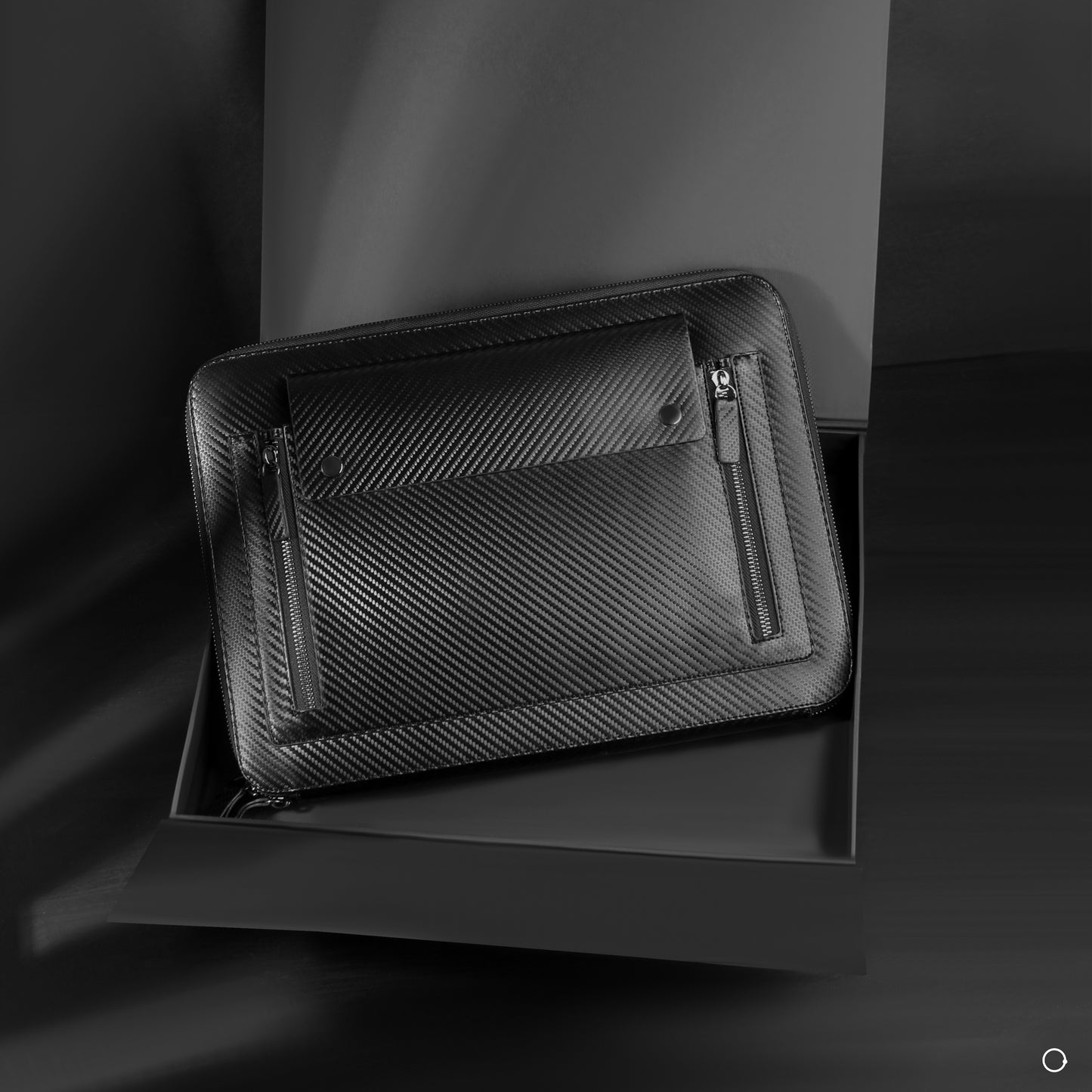 Trio Carbon Fiber Laptop Sleeve