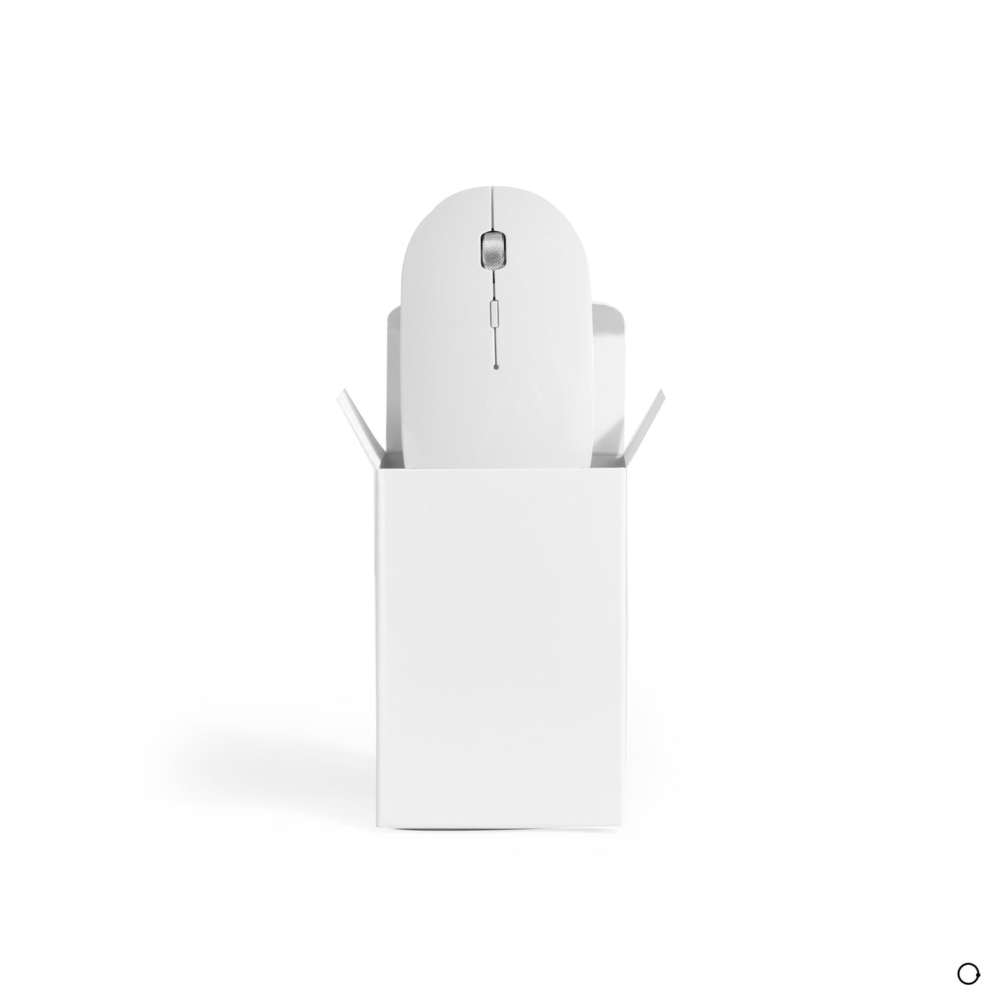 White Empowering Wireless mouse