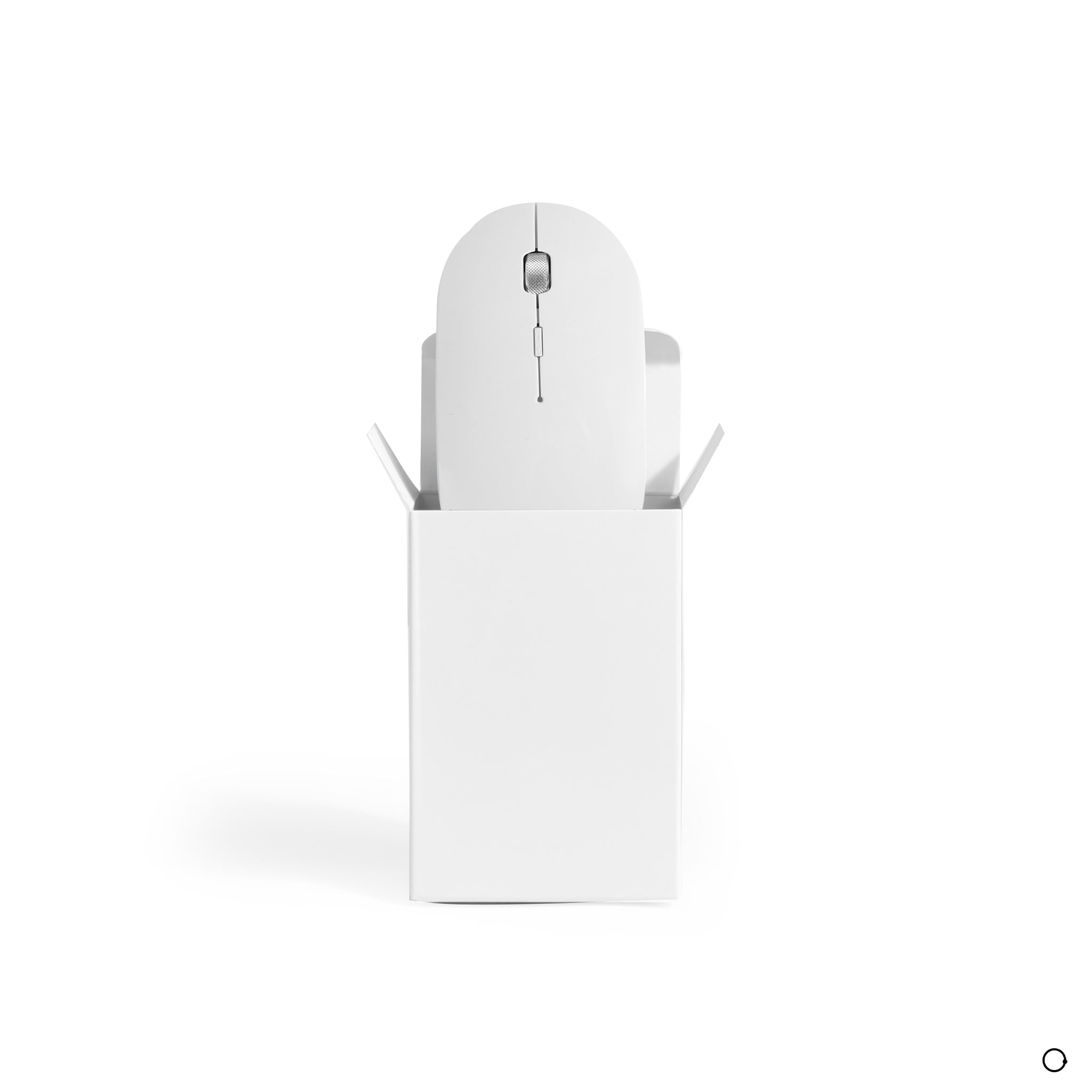 White Empowering Wireless mouse