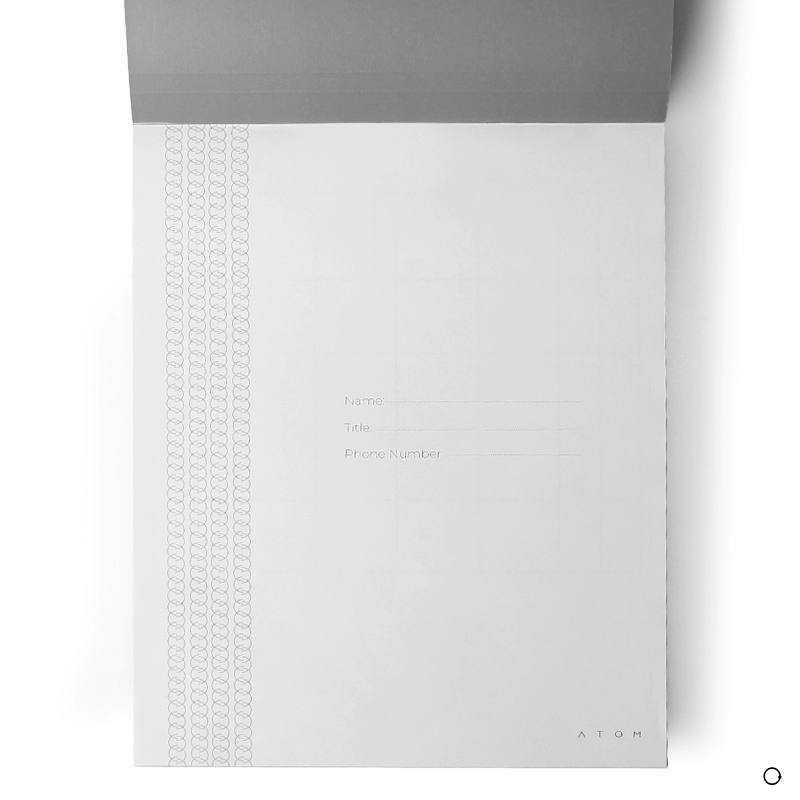 Grey Dateless Planner