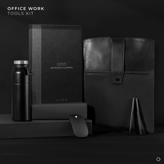 laptop sleeve- pen set -wireless mouse-thermal mug -dateless planner 