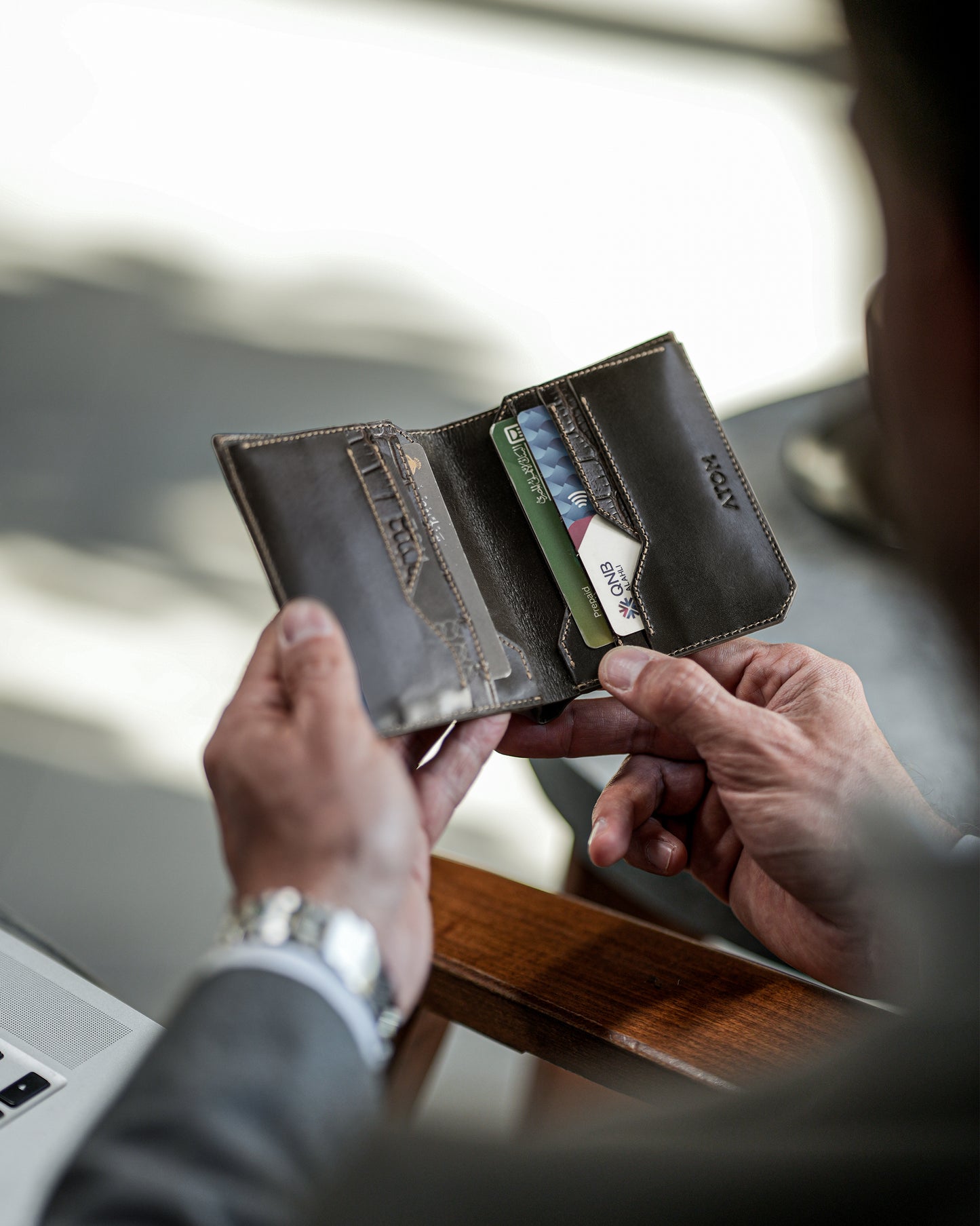 Businessmen Brown Wallet