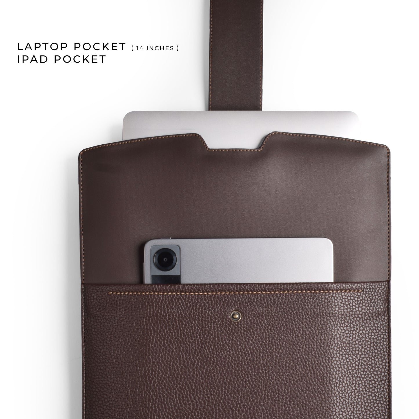 Brown Empower Laptop Sleeve