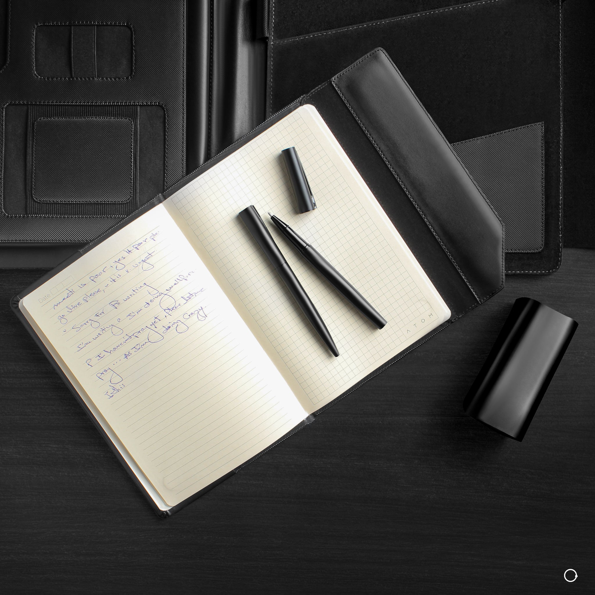 black notebook 