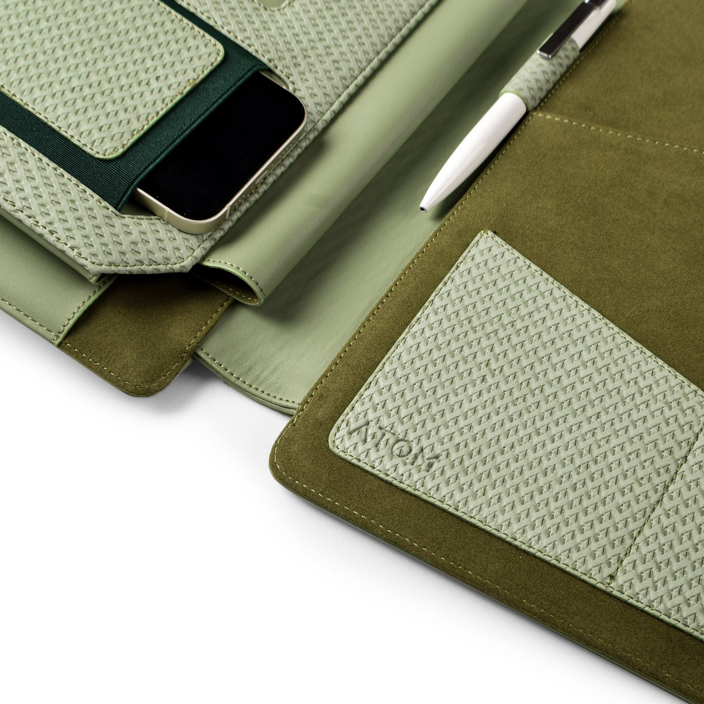 Minty slim laptop sleeve