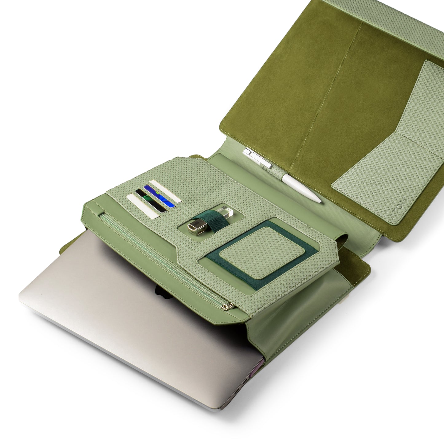 Minty slim laptop sleeve