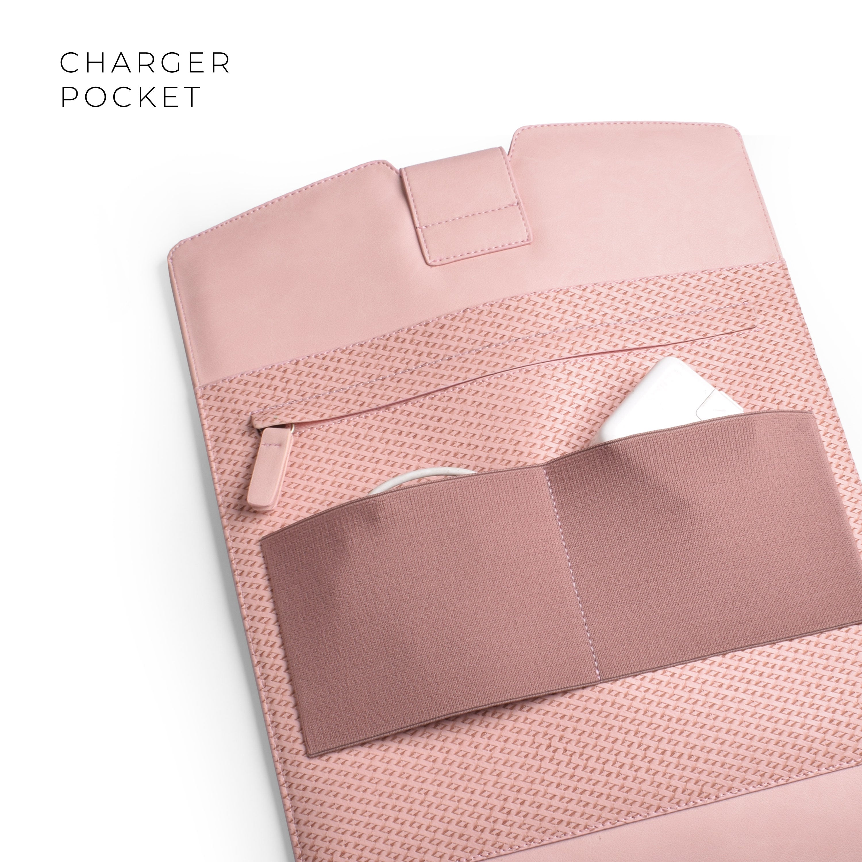 laptop sleeve with charger pocket 