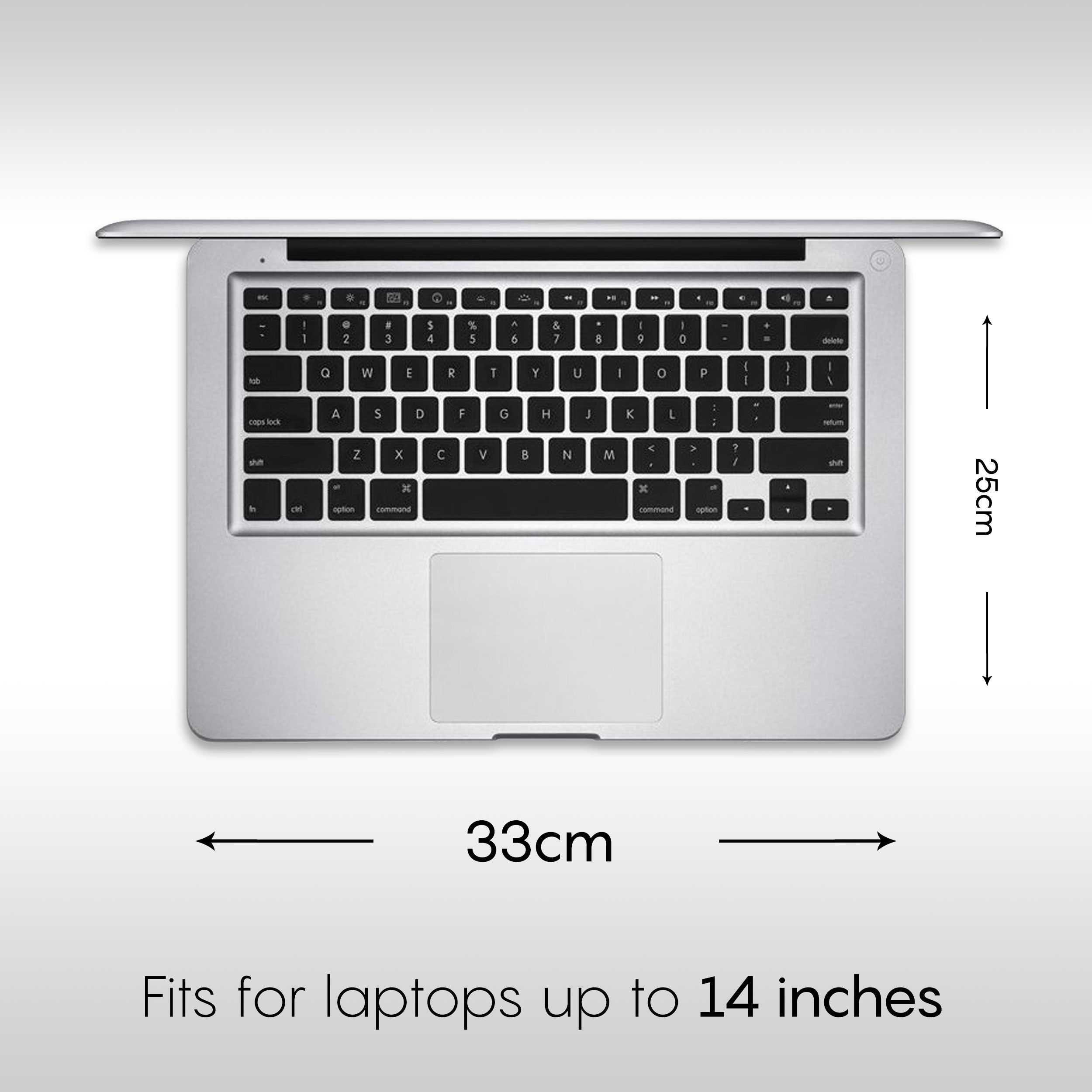 Black slim laptop sleeve