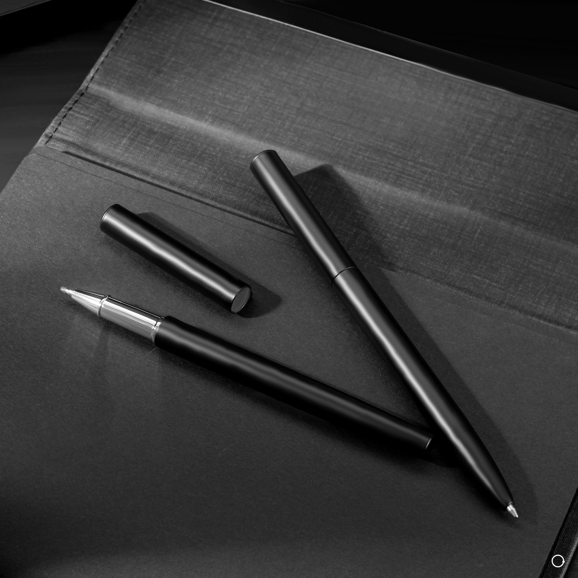 black pen set 