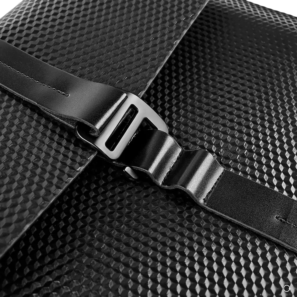 sleeve with black Buckle closure