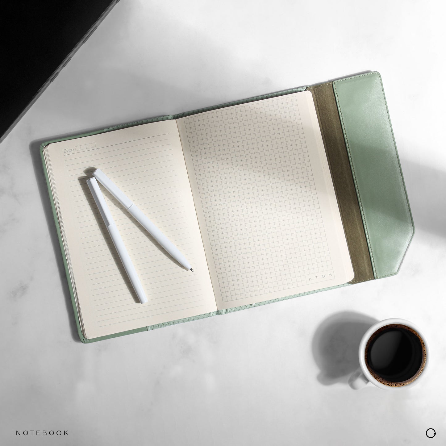 notebook and pen set