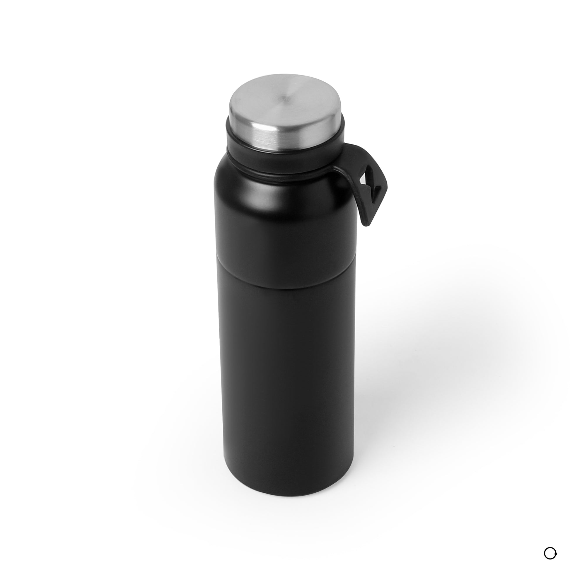 black thermal mug