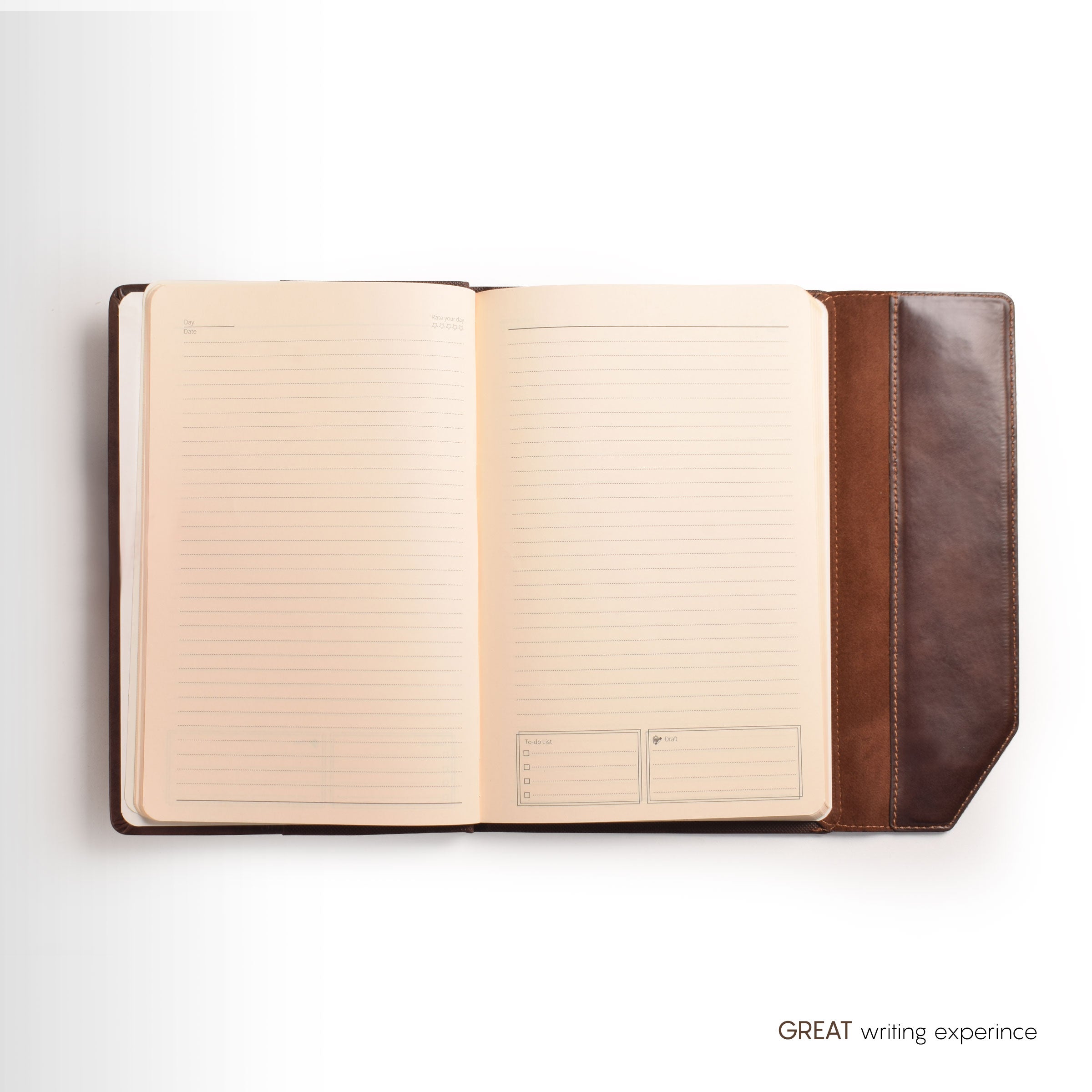 Brown Notebook Frame Brown pro notebook – Atom Gift Store