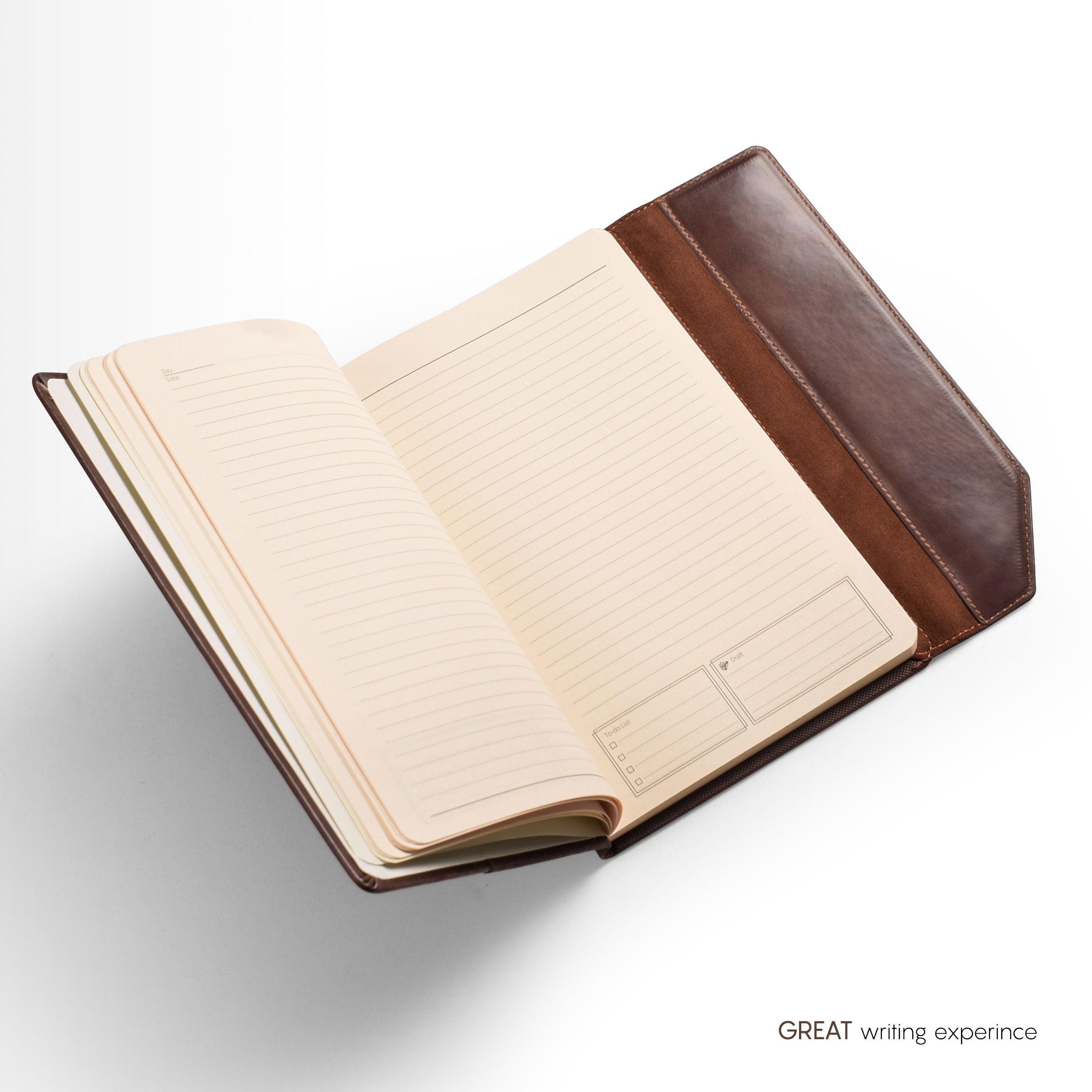Brown Notebook Frame Brown pro notebook – Atom